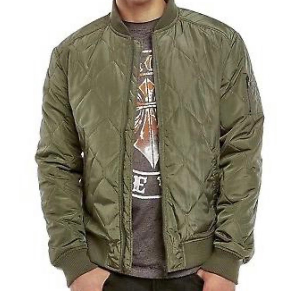 NWT Men’s Sovereign Code Quilted Bomber